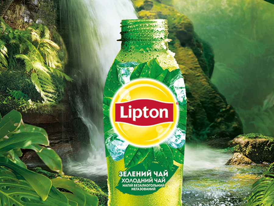 Lipton Green Tea. Poster design