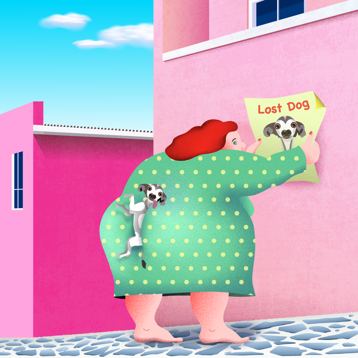 Once Upon a Time in Cape Town. Personal Project Illustration