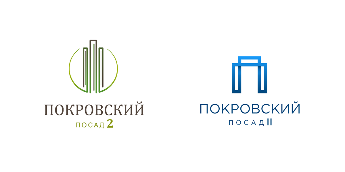 Brand identity for Pokrovski Posad by Greenville