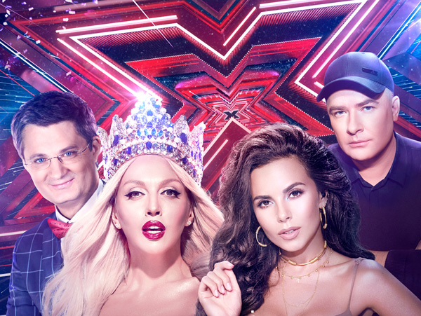 X Factor TV Show. Promo website design for one of the most popular TV show.